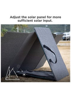 ECOFLOW EF ECOFLOW 160 Watt Portable Solar Panel for Power Station, Foldable Solar Charger with Adjustable Kickstand, Waterproof IP67 for Outdoor Camping RV Off Grid System  - Image 5