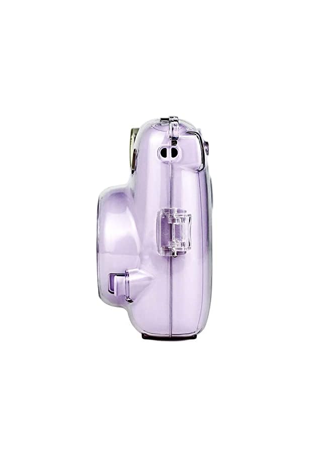 Zaboon Mini 11 Clear Case, Protective Clear Case, Compatible with for  Instax Mini 11 Instant Camera, with Adjustable Rainbow Shoulder Strap, Present to Friends and Families - Image 1