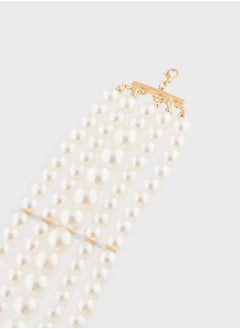 Ella Limited Edition Pearl Floral Necklace & Earring Set  - Image 4