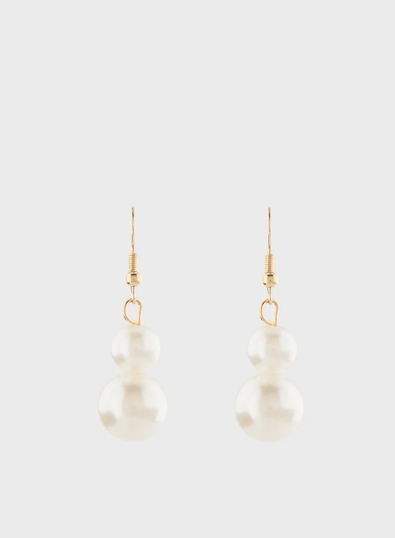 Ella Limited Edition Pearl Floral Necklace & Earring Set