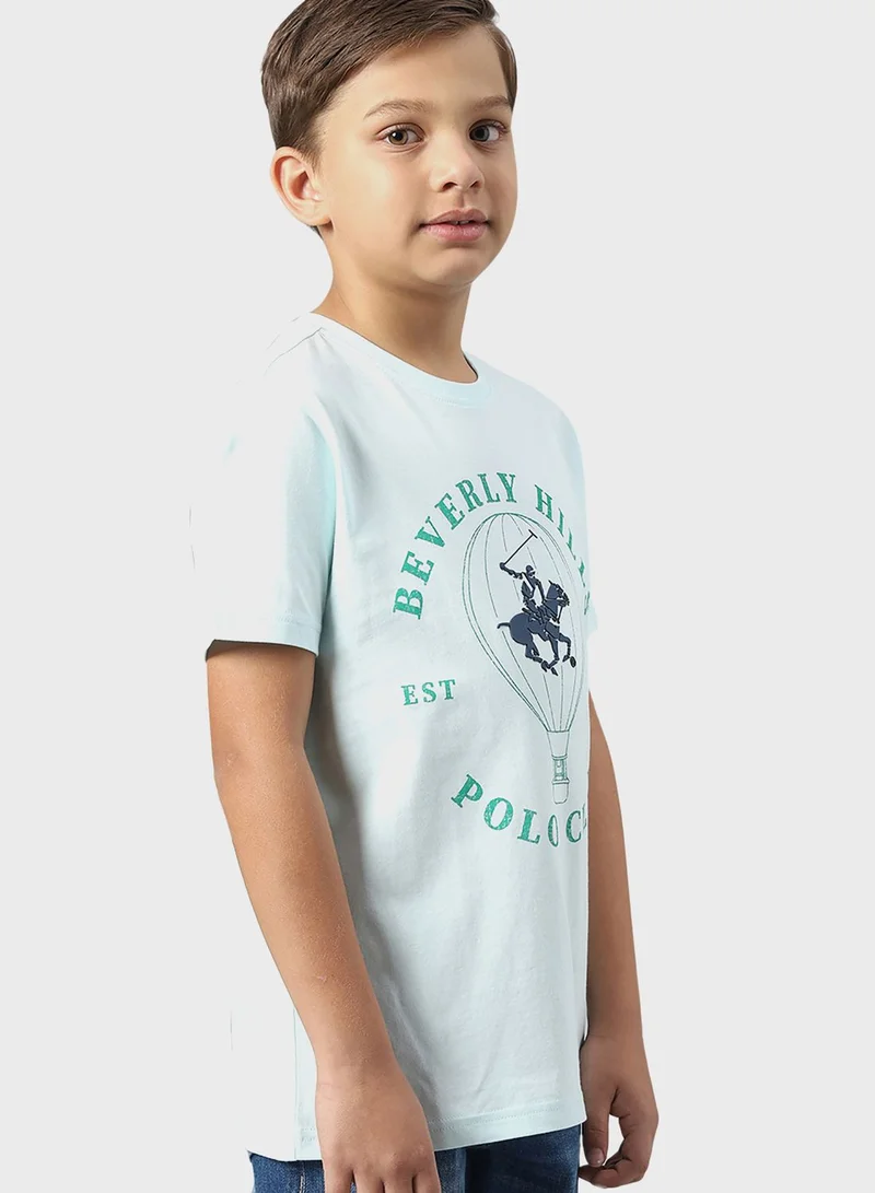 bhpoloclub Youth Graphic Print T-Shirt