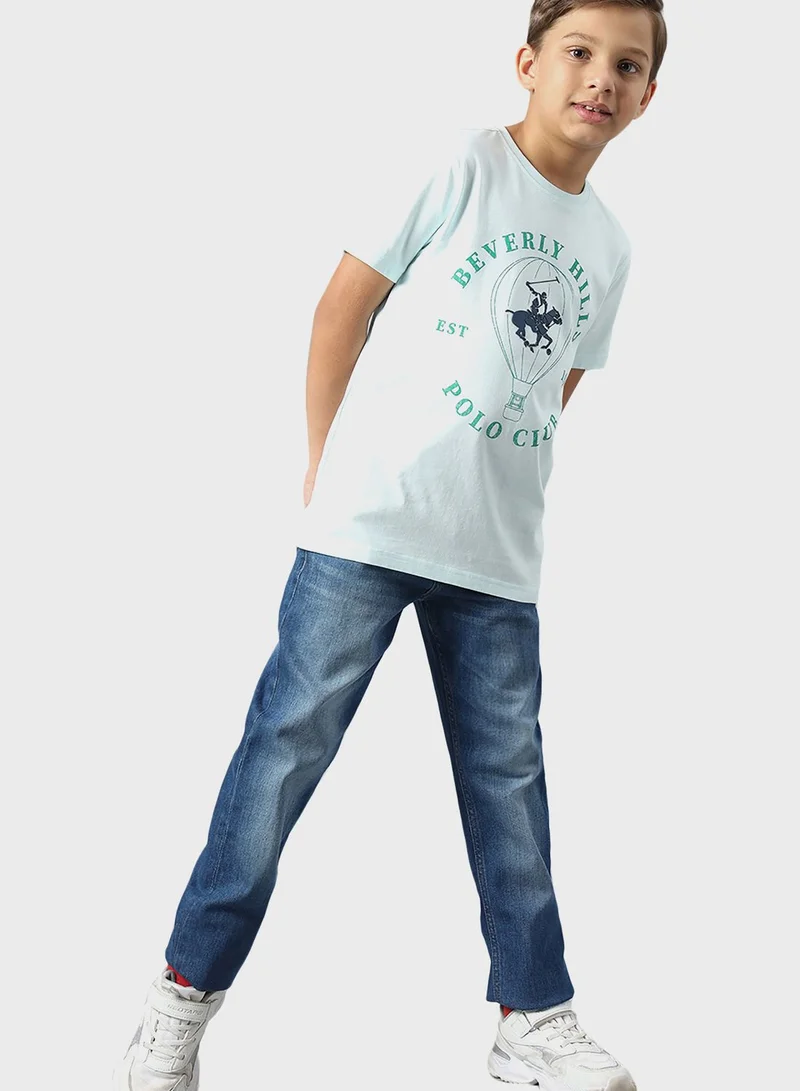 bhpoloclub Youth Graphic Print T-Shirt
