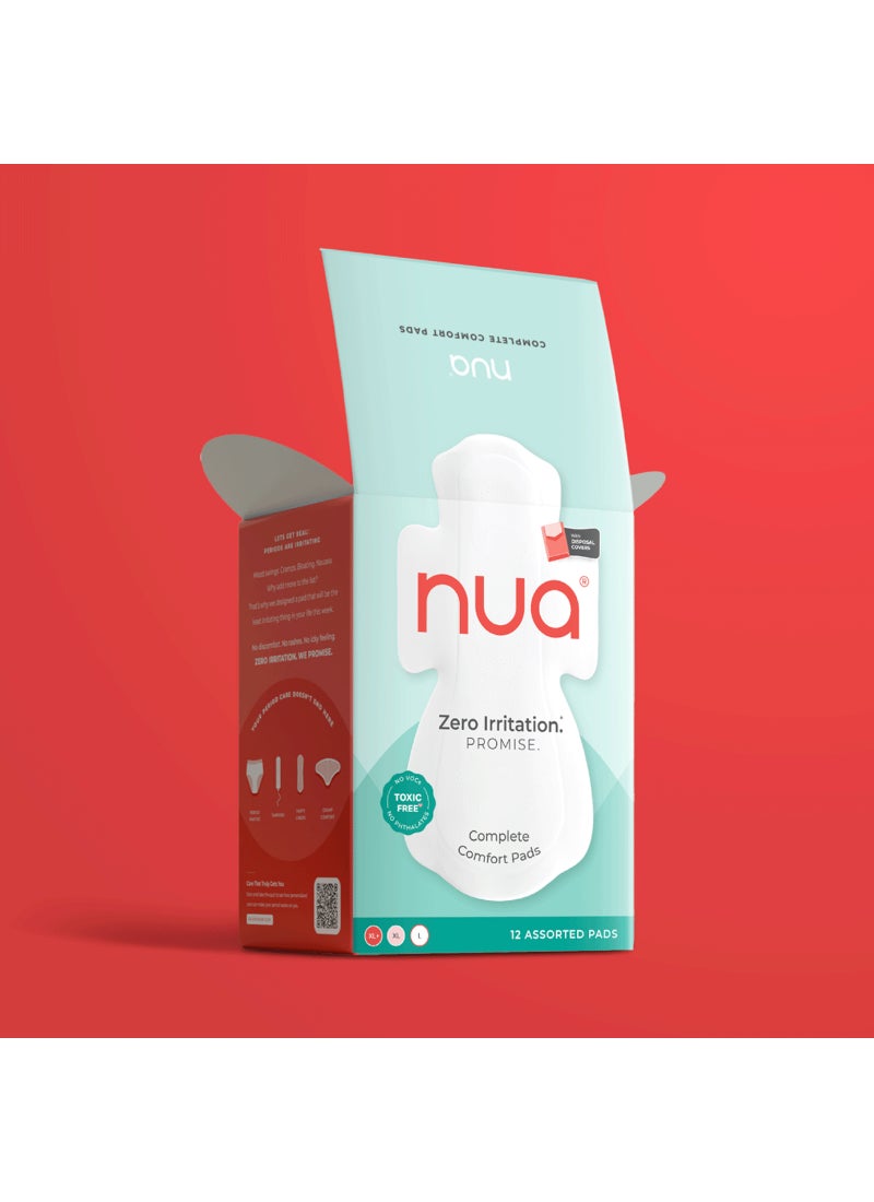 Nua Complete Comfort Pads L, XL, XL+ Assorted Pack - Image 3