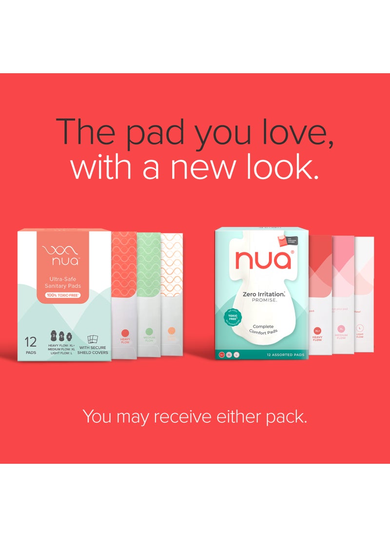 Nua Complete Comfort Pads L, XL, XL+ Assorted Pack - Image 2