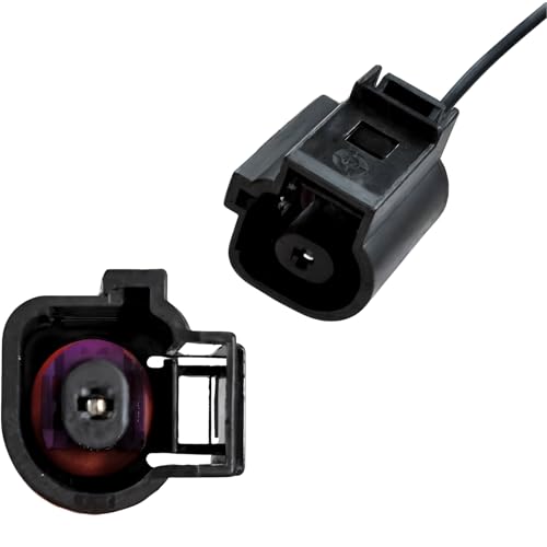 AUTO OCCASION Oil Pressure Sensor Connector with 7.67'' 1 Pin Wiring Harness 1J0 973 081 Compatible with 1998-2016 Audi Volkswagen - Image 1
