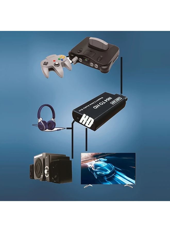 محول N64 Gamecube SFC إلى تلفزيون عالي الوضوح 1080P PAL NTSC، محول توصيل وتشغيل 5V - Image 3