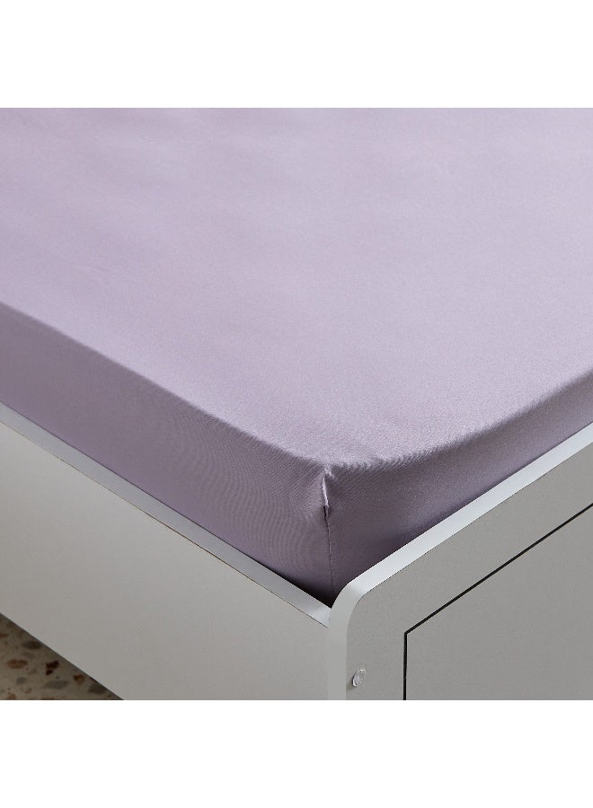 Home Box شريحة مفردة مصنوعة من الألياف الدقيقة - ليلك - Image 1