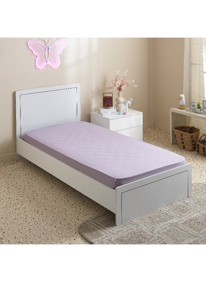 Home Box شريحة مفردة مصنوعة من الألياف الدقيقة - ليلك - Image 2