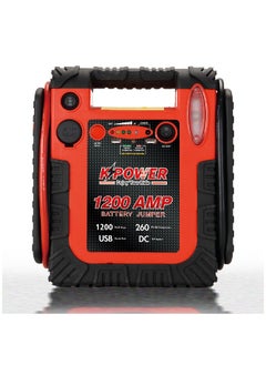 K POWER KP-PS-4500 سيارة الانتقال كاتب 1200 أمبير شاحن بطارية محمول 20000Mah حزمة طاقة إمداد الطوارئ  - Image 1