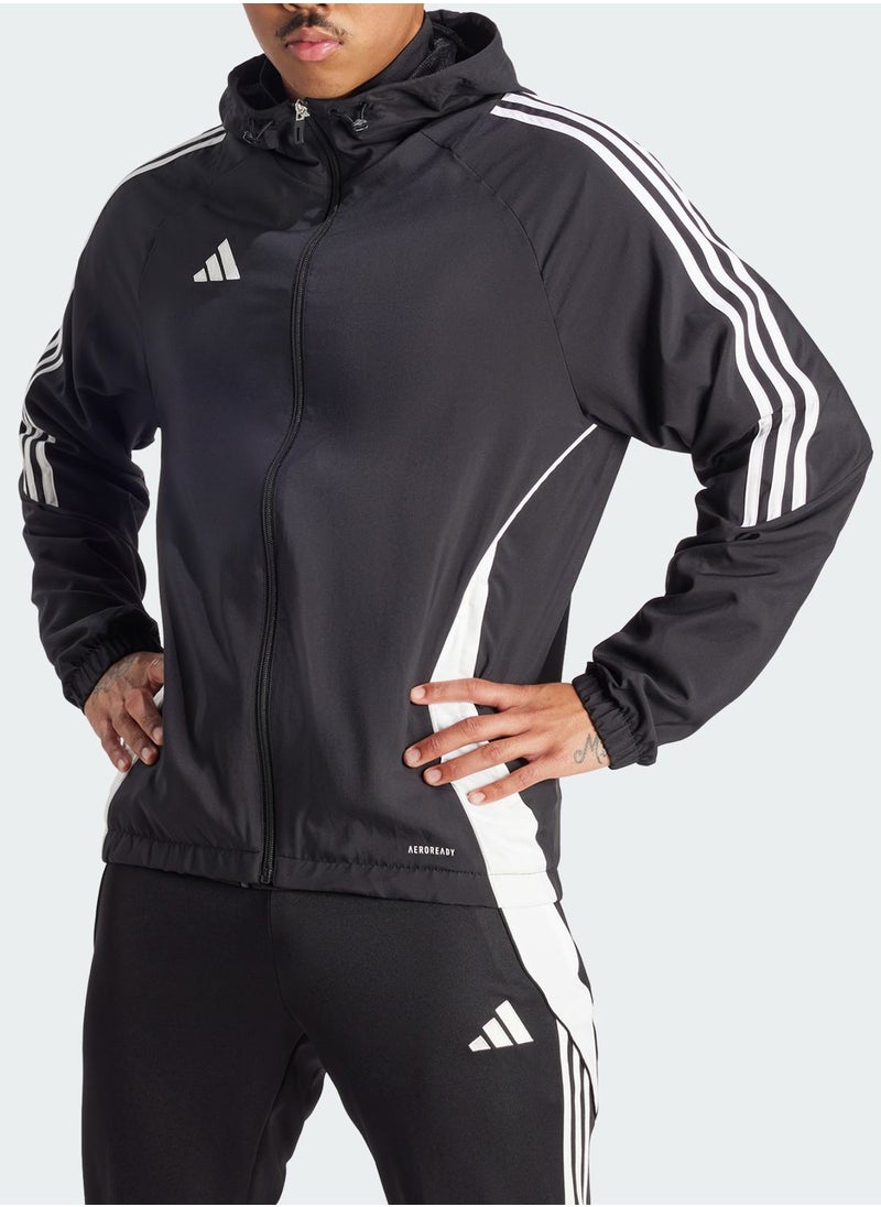 Adidas - Tiro24 Windbreaker Hoodie - Image 1