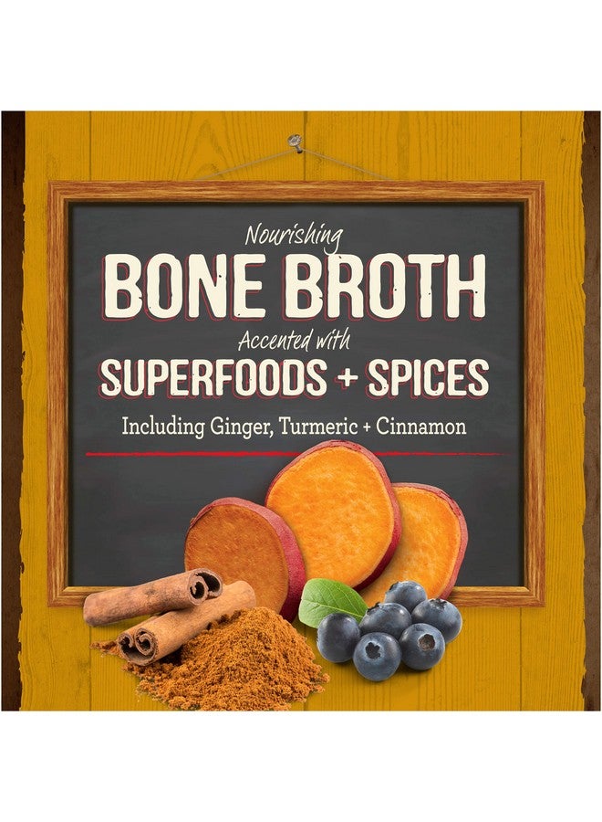 Merrick Grain Free Bone Broth Natural Meal Topper for Dogs, Accented with Superfoods & Cinnamon, for Adult Dogs of All Breeds Chicken, 7 Ounce,(Pack of 3) - Image 5
