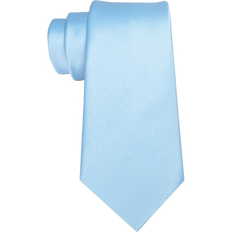 JEMYGINS Solid Color Tie Mens Necktie for Business and Wedding - Image 3