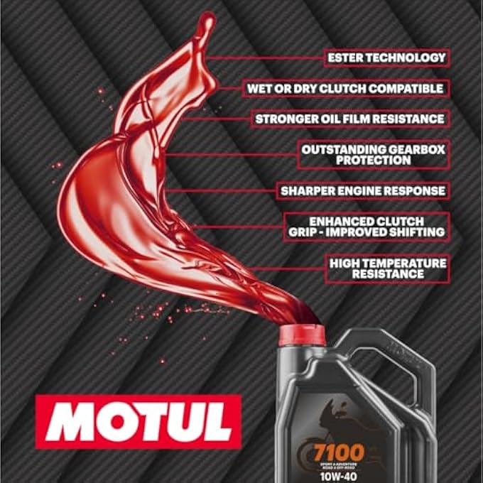 MOTUL 104092 7100 4T, 10 W-40, 4 L 300 X 234 X 114 - Image 4