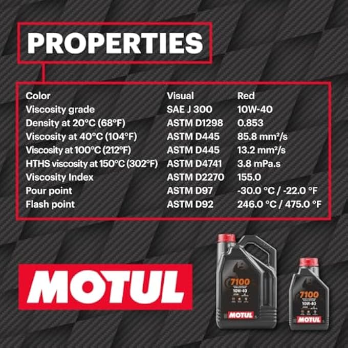 MOTUL 104092 7100 4T, 10 W-40, 4 L 300 X 234 X 114 - Image 3