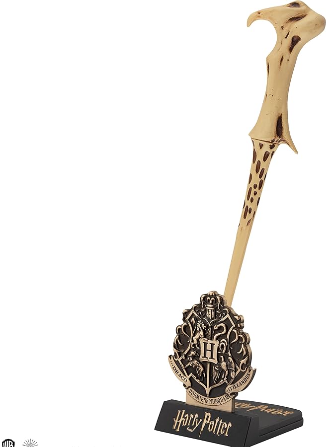 Cinereplicas Harry Potter Voldemort Wand Pen With Base And Lenticular Bookmark Official Licensed  - Image 1