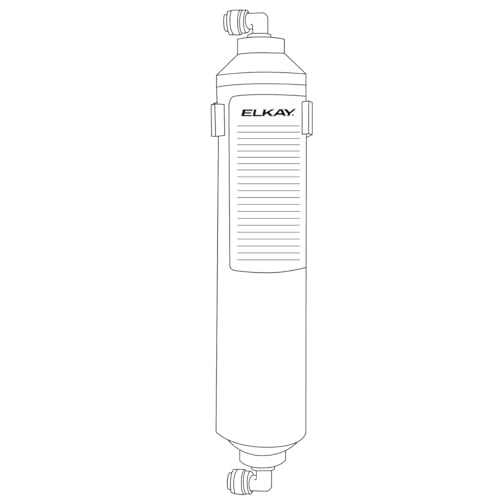 Elkay 56192C Replacement Filter Cartridge for Aqua Sentry In-Line Filtration System in Elkay Drinking Fountains - N/A - Image 4