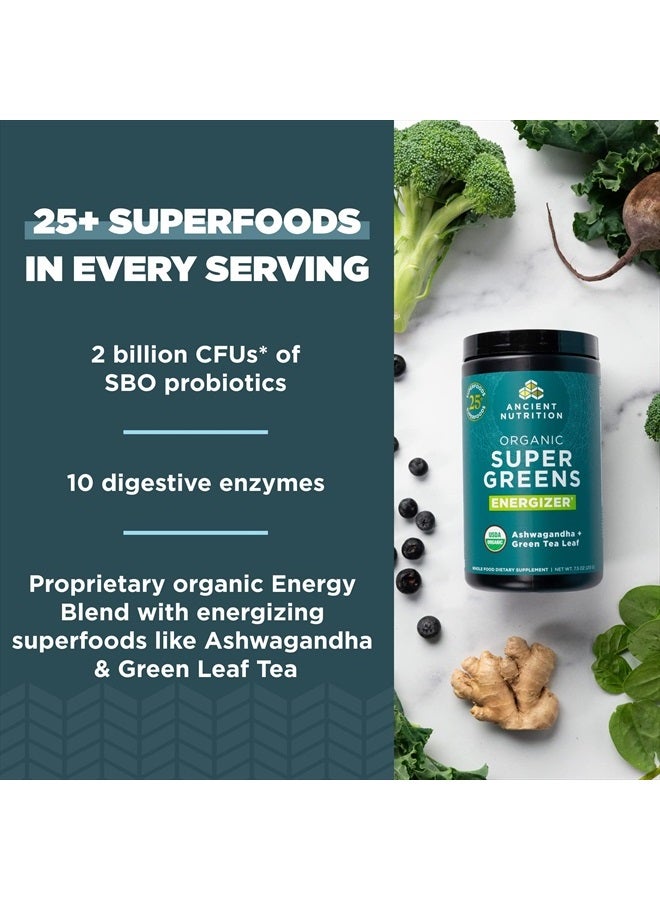 Ancient Nutrition Ancient SuperGreens Energizer Pwdr - Image 3