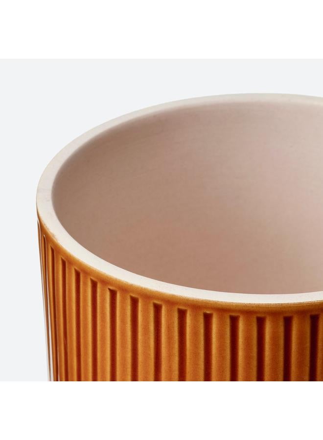 زبون وعاء نباتات، داخلي/خارجي/بني، 12 سم - Image 5