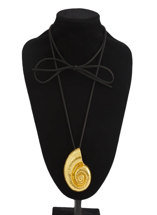 yfstyle Shell Necklace Seashell Necklace for Women Gold Silver Conch Shell Necklaces Summer Ocean Sea Shell Jewelry Dainty Summer Beach Gifts for Women-Gold - Image 5