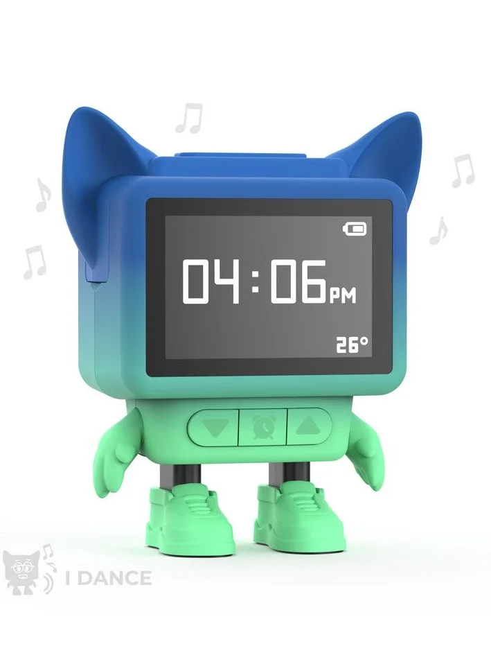 موب ساعة MOB Dancing Clock منبه راقص - أزرق