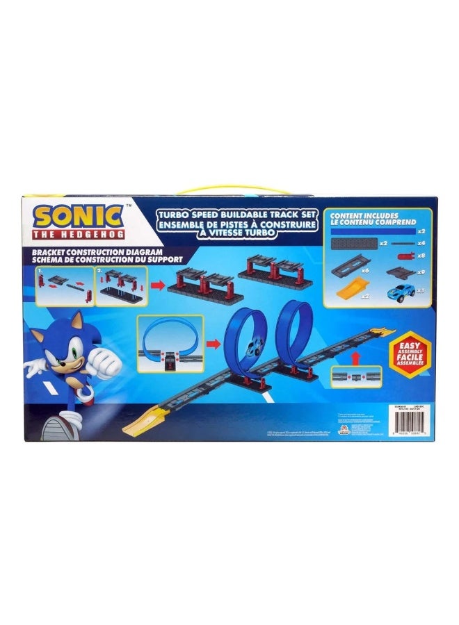 Sonic The Hedgehog Turbo Speed Double Loop Buildable Track Set - Image 5