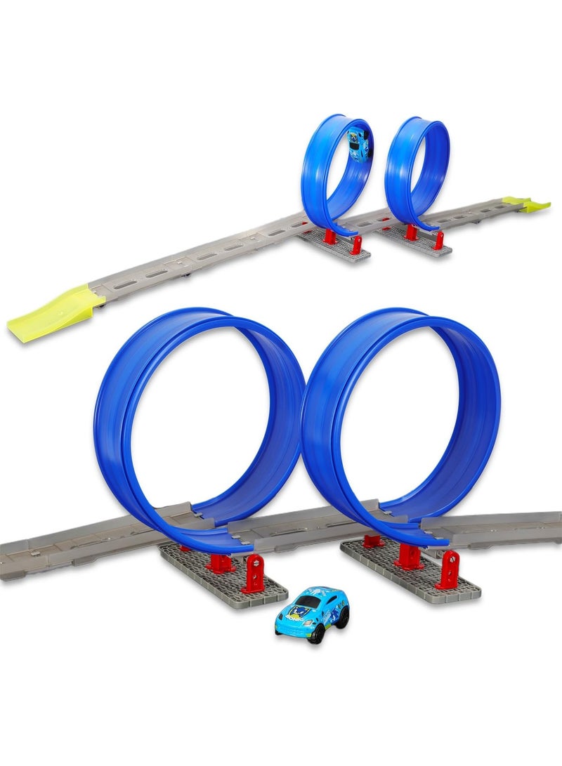 Sonic The Hedgehog Turbo Speed Double Loop Buildable Track Set - Image 2