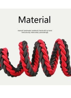 Generic Dog Collar and Leash, Heavy Duty Paracord Rope Dog Training Collar and Leash, Soft to the Skin for Small, Medium and Large Dogs (Size L)  - Image 2