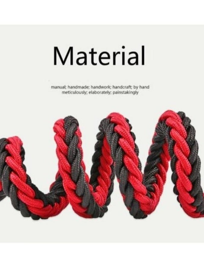 Generic Dog Collar and Leash, Heavy Duty Paracord Rope Dog Training Collar and Leash, Soft to the Skin for Small, Medium and Large Dogs (Size L)  - Image 2