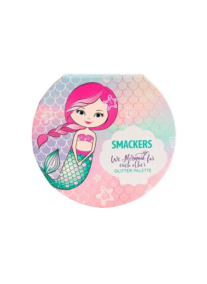 Lip Smacker Lip Smacker Sparkle & Shine Eyeshadow Makeup Palette, Mermaid Palette Shimmer | Christmas Make Up Collection | Holiday Present | Gift for Girls  - Image 2