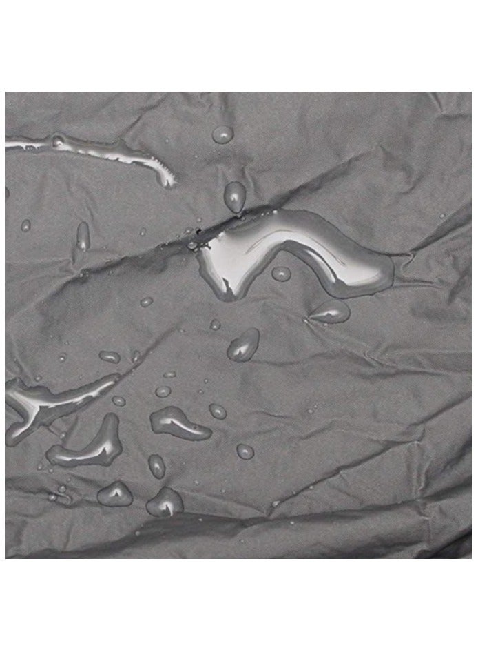 All-Season Car Cover, Large Size (483 x 178 x 119 cm), 2-Layer Waterproof Protection, Durable Grey Design - Image 4