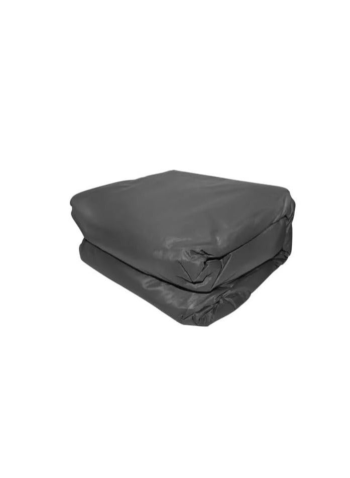 All-Season Car Cover, Large Size (483 x 178 x 119 cm), 2-Layer Waterproof Protection, Durable Grey Design - Image 3