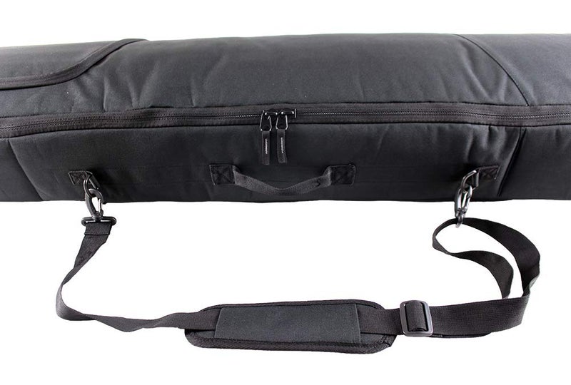 Element Equipment Deluxe Padded Snowboard Bag - Premium High End Travel Bag Black 157 - Image 5