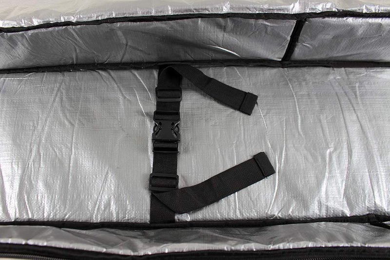 Element Equipment Deluxe Padded Snowboard Bag - Premium High End Travel Bag Black 157 - Image 4