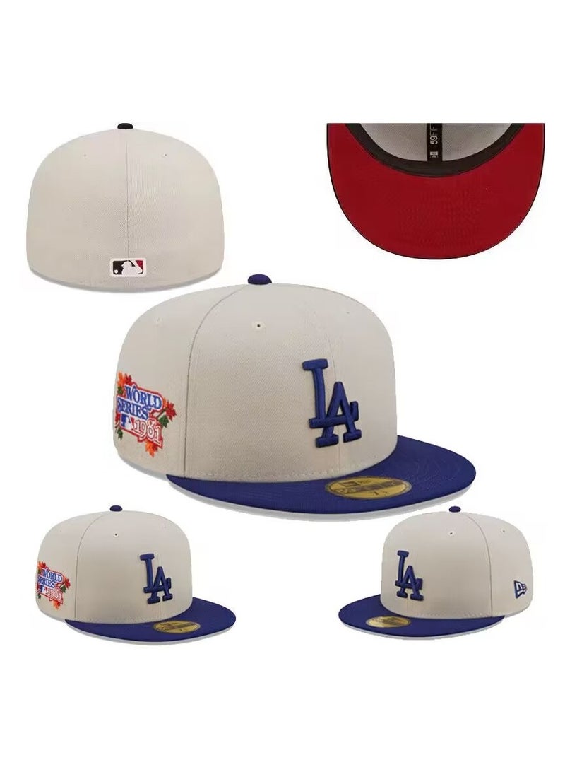 NEW ERA قبعة بيسبول مطرزة عصرية من نيو إيرا للارتداء اليومي والرياضات الخارجية - 55.8 سم