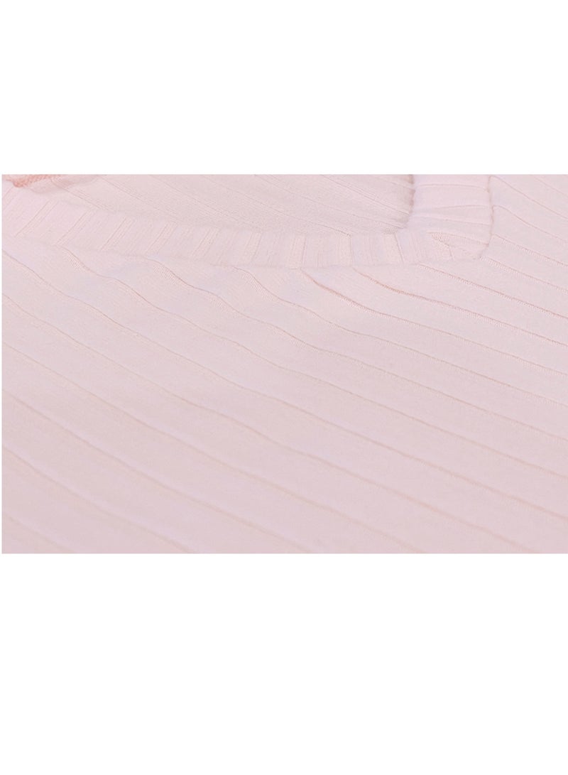 SOLOBUY Women's pajama set, Soft and Comfy, Color Pink, Long Sleeve, Pants - Image 3