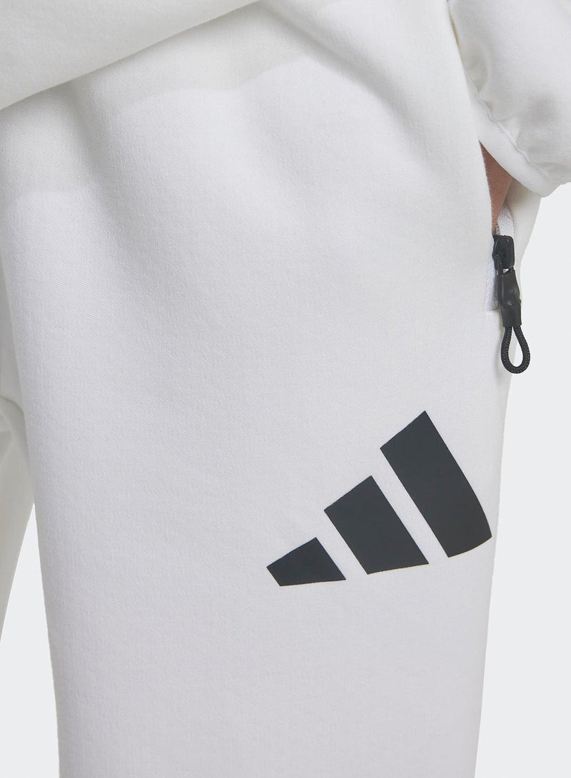 adidas بنطلون تدريب أبيض  ... للأعمار - سنوات - Image 5