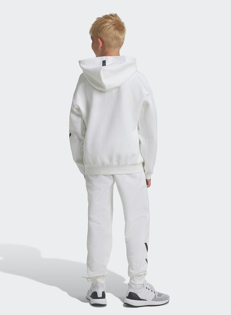 adidas بنطلون تدريب أبيض  ... للأعمار - سنوات - Image 4