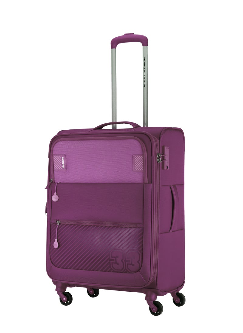 AMERICAN TOURISTER MAJORIS 59CM TSA Wine Berry-Cabin size Soft Luggage 