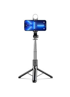 4.3 Inch Retractable Phone Tripod and Camera Mount, Selfie Artifact with Bluetooth Remote Control