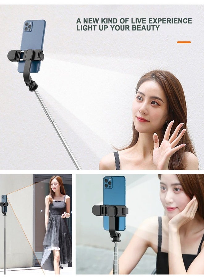 Generic - 4.3 Inch Retractable Phone Tripod and Camera Mount, Selfie Artifact with Bluetooth Remote Control - Image 1