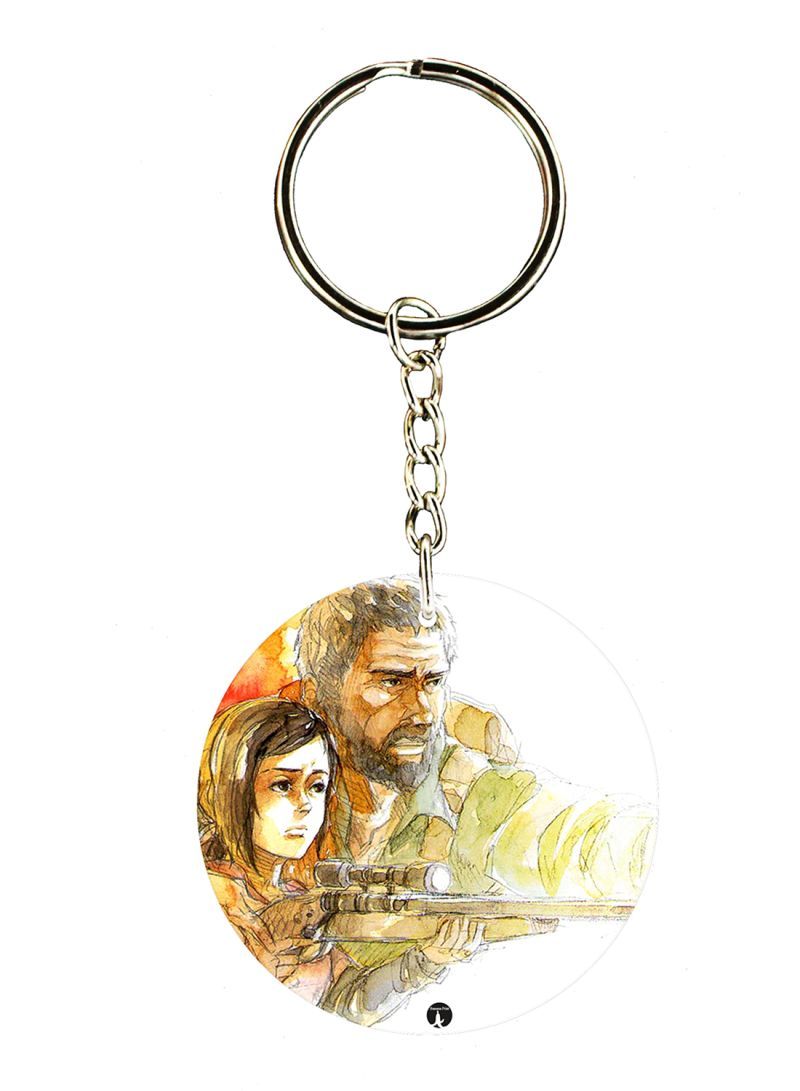 RKN The Last Of Us Video Game Double Side Printed Keychain