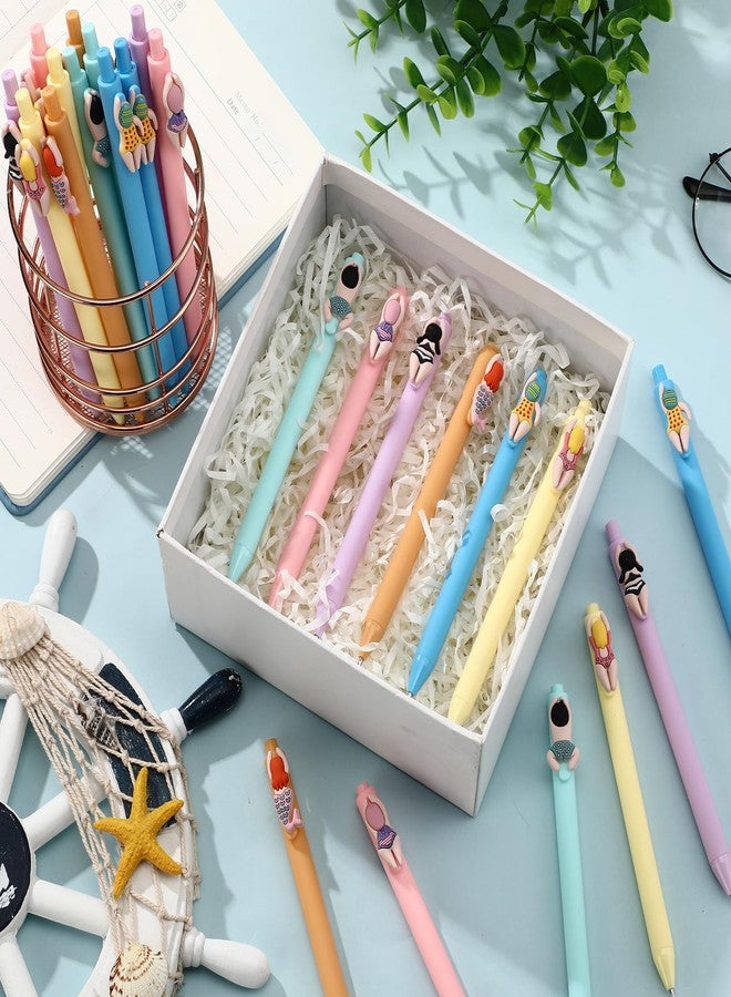 Sayglossy مجموعة أقلام حبر جاف Sayglossy مكونة من 24 قطعة، مثالية لحفلات السباحة، مناسبة لمدربي فرق السباحة الصيفية، ولحفلات هاواي لواو، ولتزيين مستلزمات السباحة. - Image 5