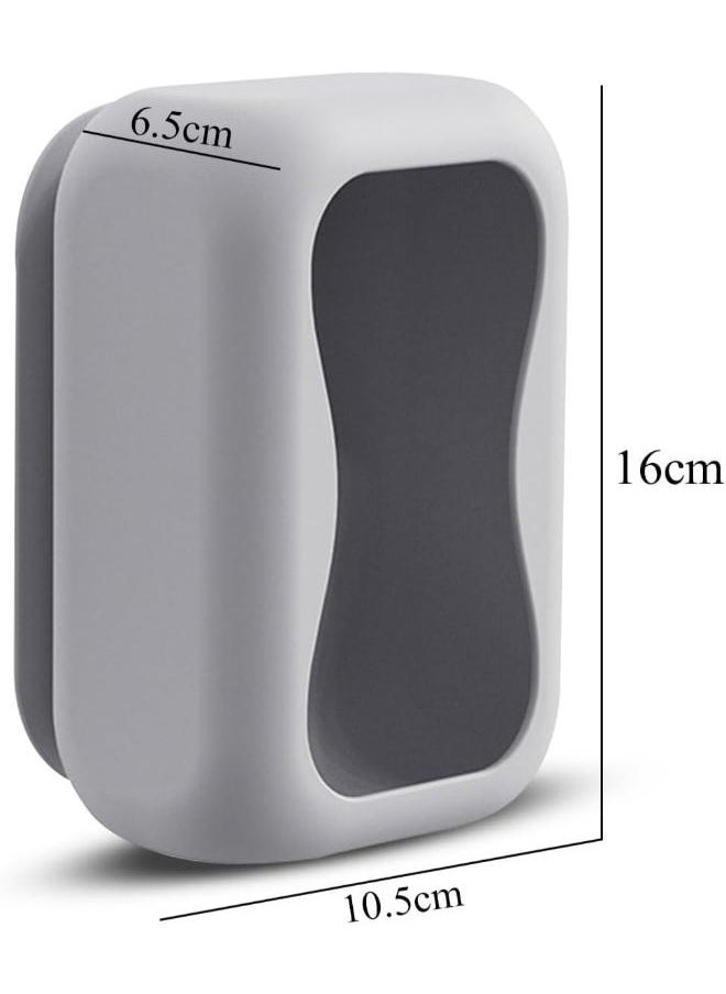 Eoptify Rectangular Tissue Box Holder – Silicone Tissue Dispenser & Napkin Holder for Home, Office, Kitchen & Car – Small Facial Tissue Storage Box  - Image 2