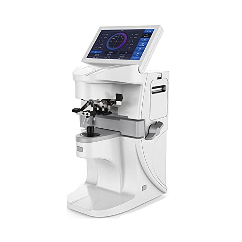 AISITESY Screen Focimeter Lensmeter Auto Lens Meter 7 Inch Touch Screen Auto LensMeter Uv Digital Auto Lensmeter Lensometer with Pd Printing White - Image 1