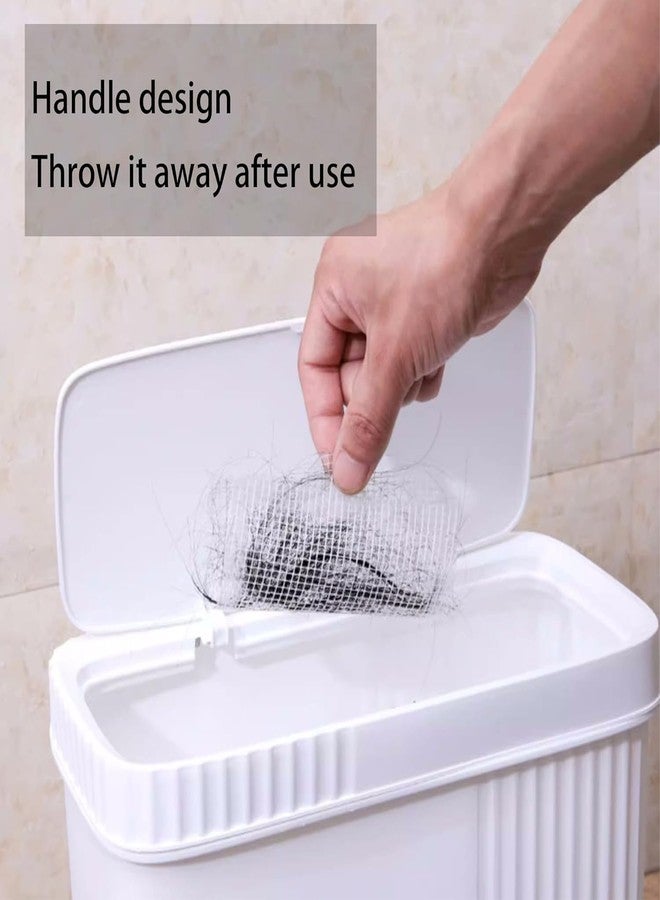 Regalo Kitchen Sink Strainer - Disposable Shower Drain Cover Hair Catcher Shower Drain Mesh Stickers, Reusable and Versatile Drain Cover for Bathroom Laundry Bathtub Kitchen Sink (Square- Pack of 30) - Image 4