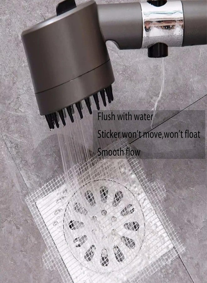 Regalo Kitchen Sink Strainer - Disposable Shower Drain Cover Hair Catcher Shower Drain Mesh Stickers, Reusable and Versatile Drain Cover for Bathroom Laundry Bathtub Kitchen Sink (Square- Pack of 30) - Image 5