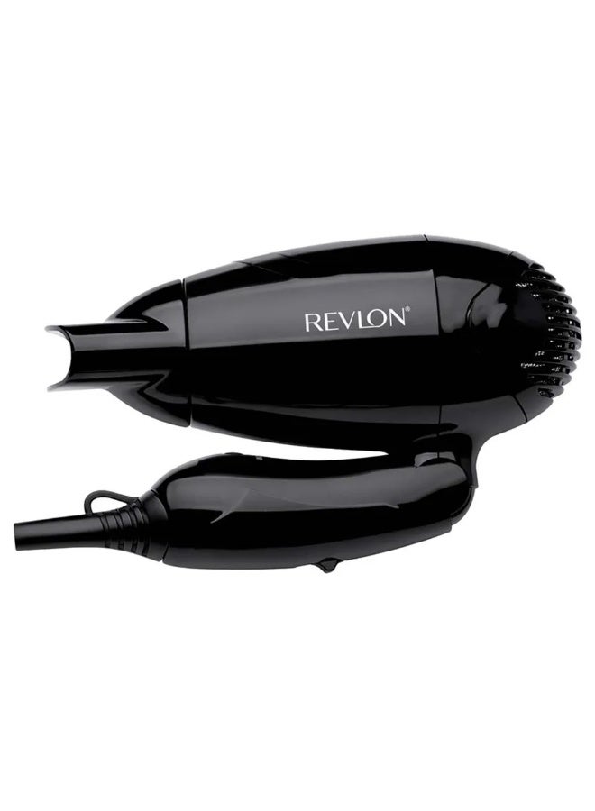 ريفلون بروفيشنال ريفلون مجفف شعر خفيف الوزن قابل للطي بقدرة 1200 واط، أسود - Image 3