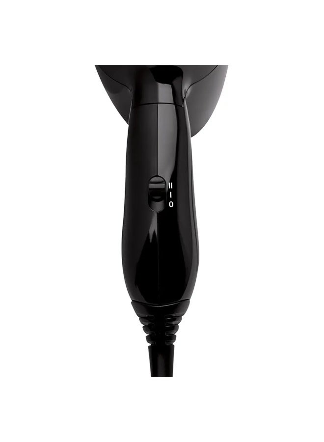 ريفلون بروفيشنال ريفلون مجفف شعر خفيف الوزن قابل للطي بقدرة 1200 واط، أسود - Image 2