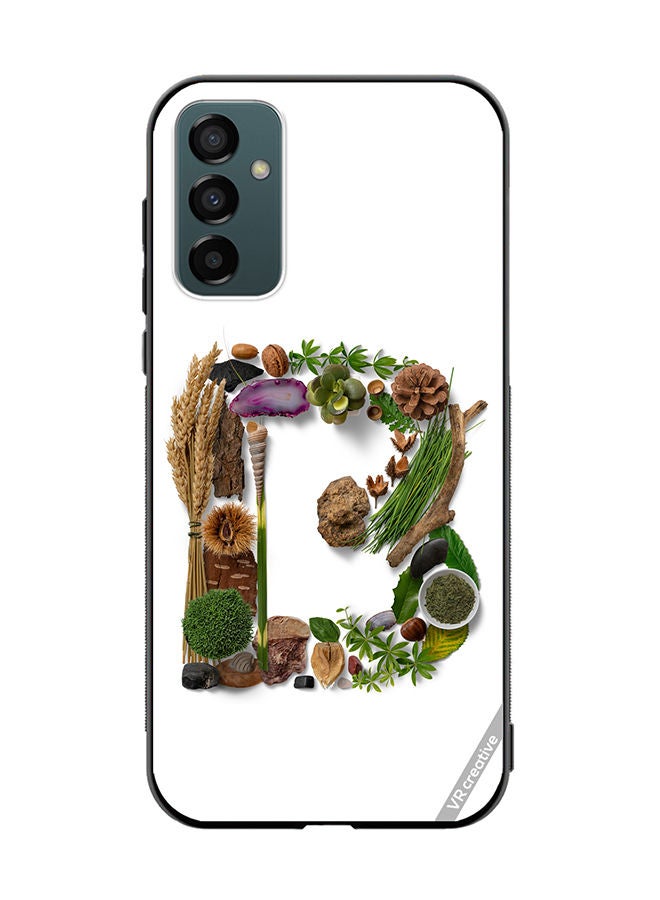 VR CREATIVE Protective Case Cover For Samsung Galaxy M23 Alphabet B Design Multicolour - Image 1