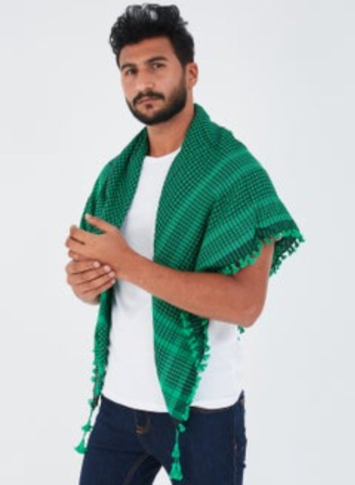 Dream Zone Plaid Arabic Shemagh Scarf